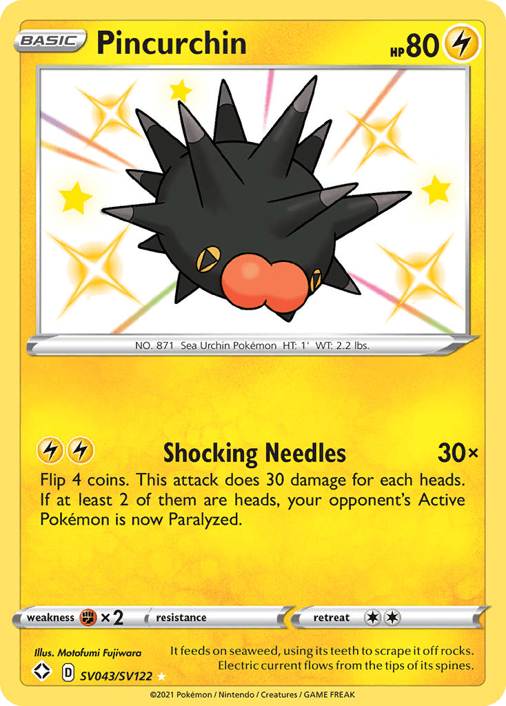 Pincurchin 2019 Pokemon