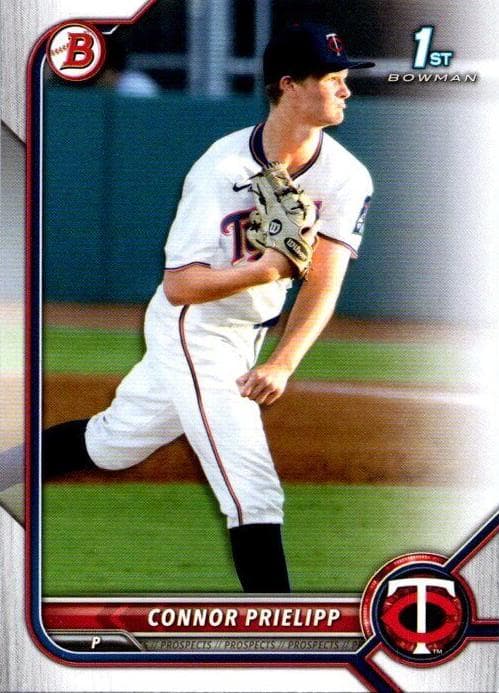 Connor Prielipp 2022 bowman Bowman Draft