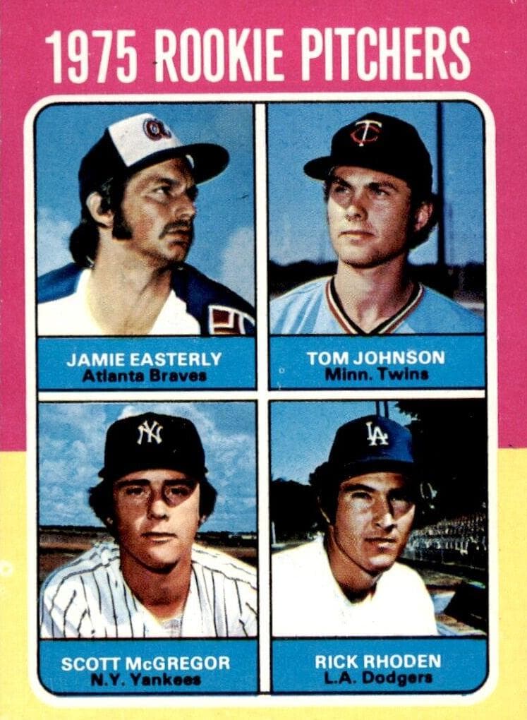Rookie Pitchers 1975 topps Topps Mini
