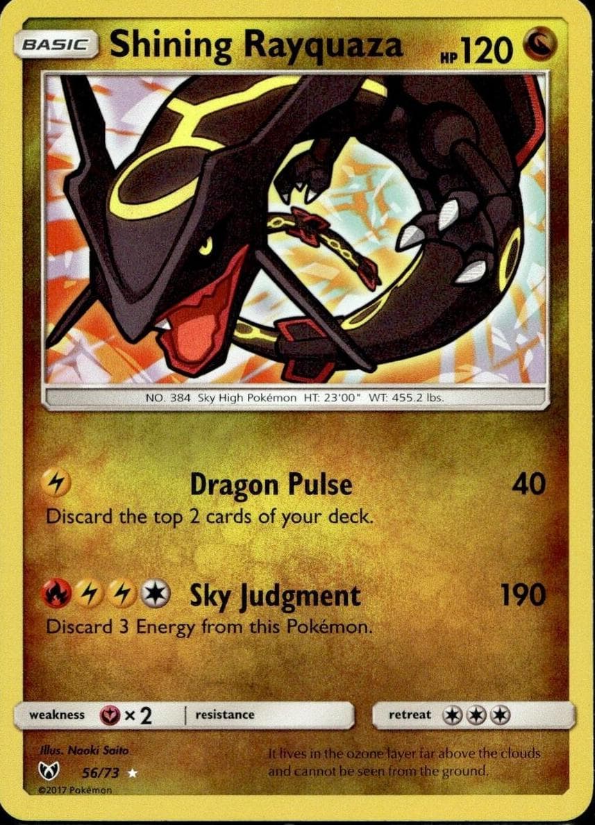 Shining Rayquaza #56