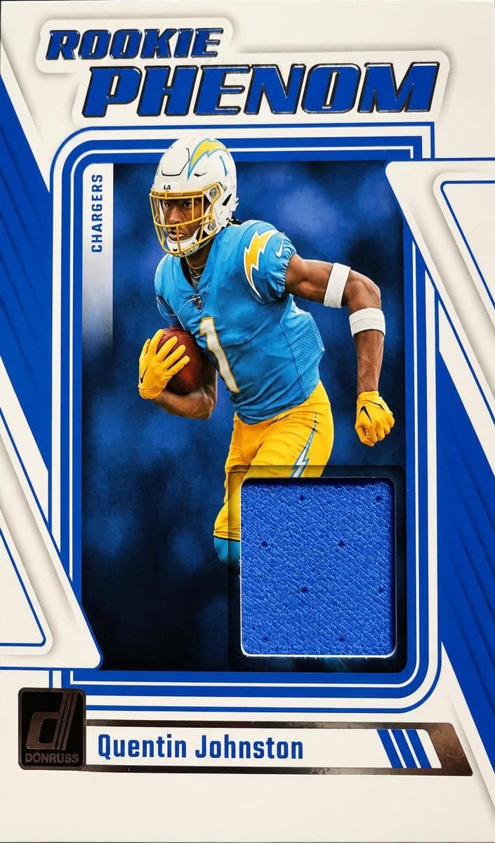 Quentin Johnston 2023 panini Panini Donruss