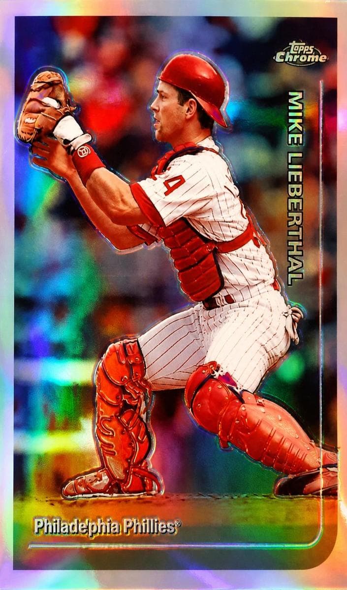 Mike Lieberthal 1999 topps Topps Chrome