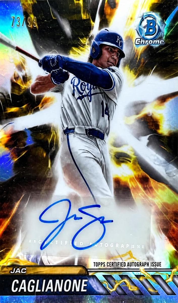 Jac Caglianone 2024 bowman Bowman Draft