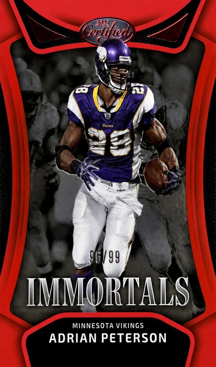 Adrian Peterson 2025 panini