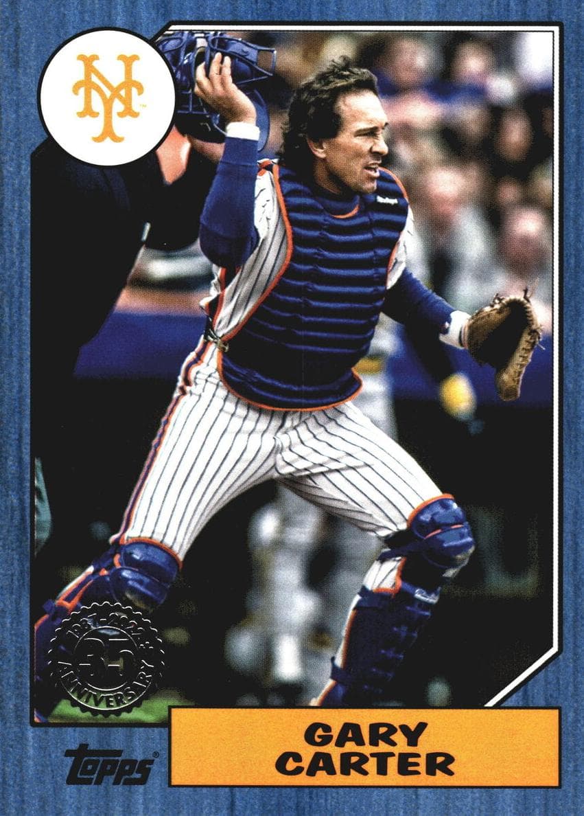 Gary Carter 2022 topps Topps Update