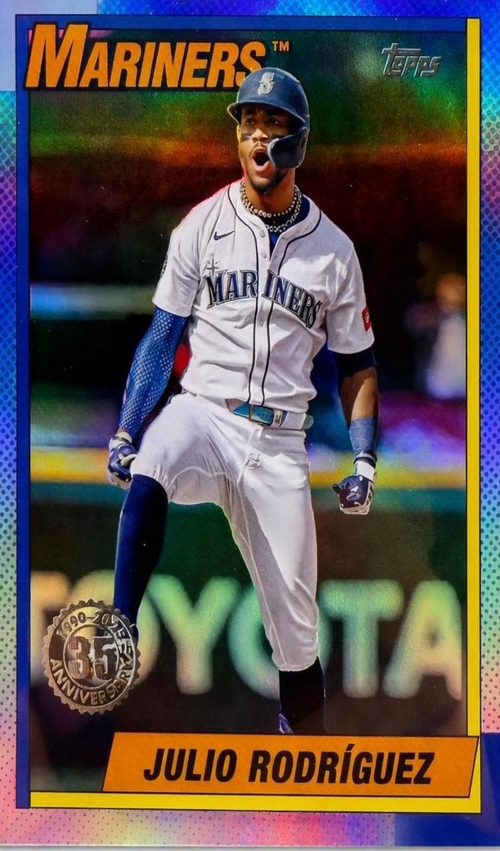 Julio Rodríguez 2025 topps