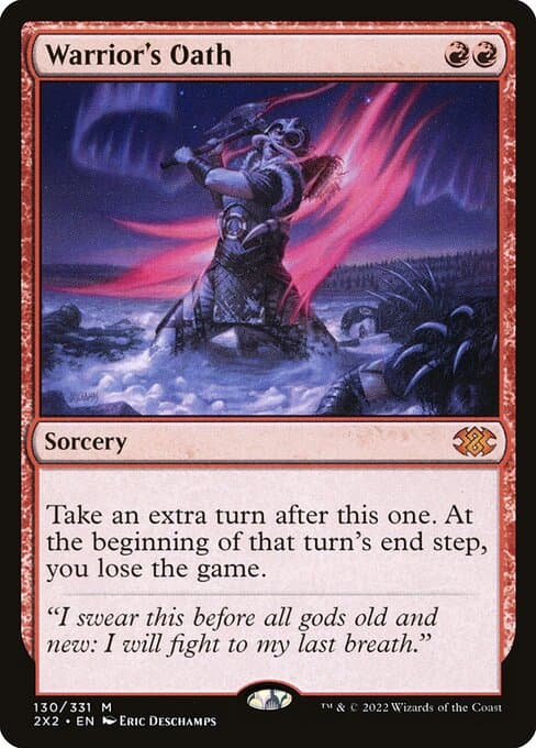 Warrior's Oath 2022 Magic: The Gathering Double Masters 2022