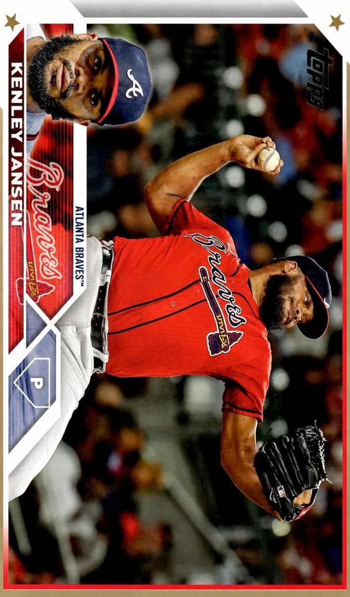 Kenley Jansen trading card