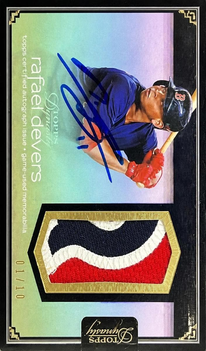 Rafael Devers 2018 topps Topps Dynasty