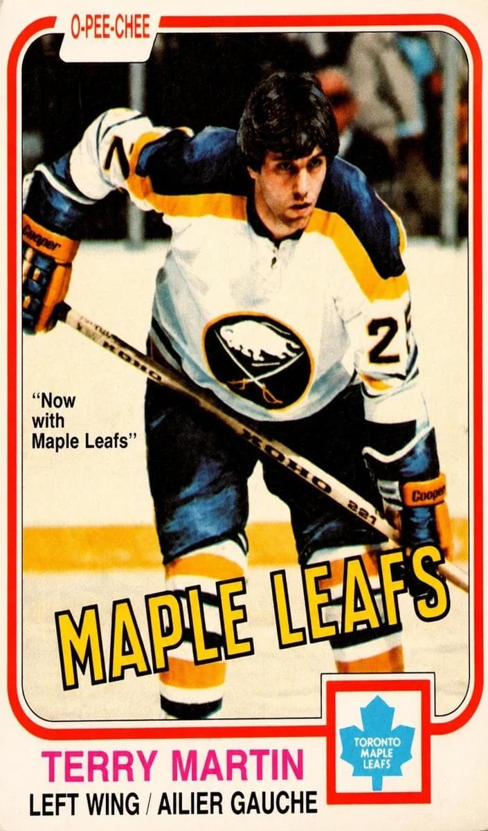 Terry Martin 1981 topps O-Pee-Chee