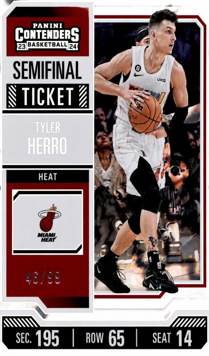 Tyler Herro 2023 panini Panini Contenders