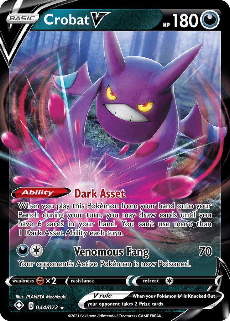 Crobat V 2021 Pokemon Shining Fates