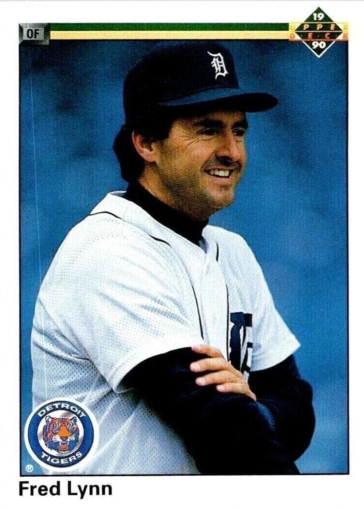 Fred Lynn trading card