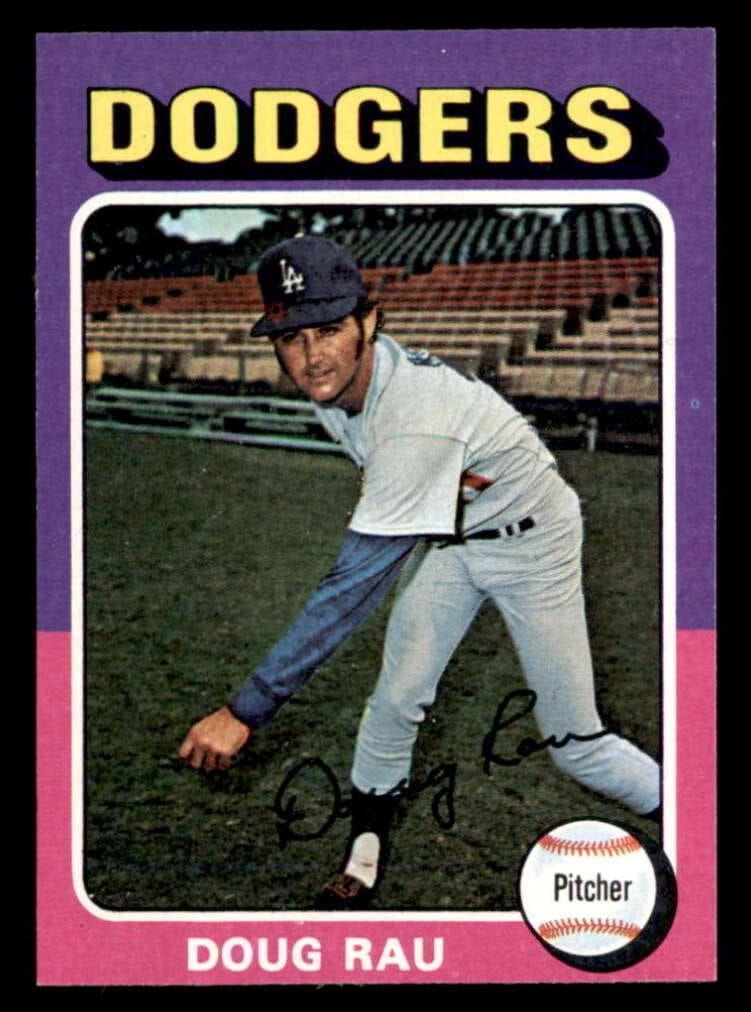 Doug Rau 1975 topps Topps