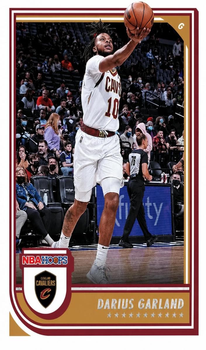Darius Garland 2022 panini Hoops