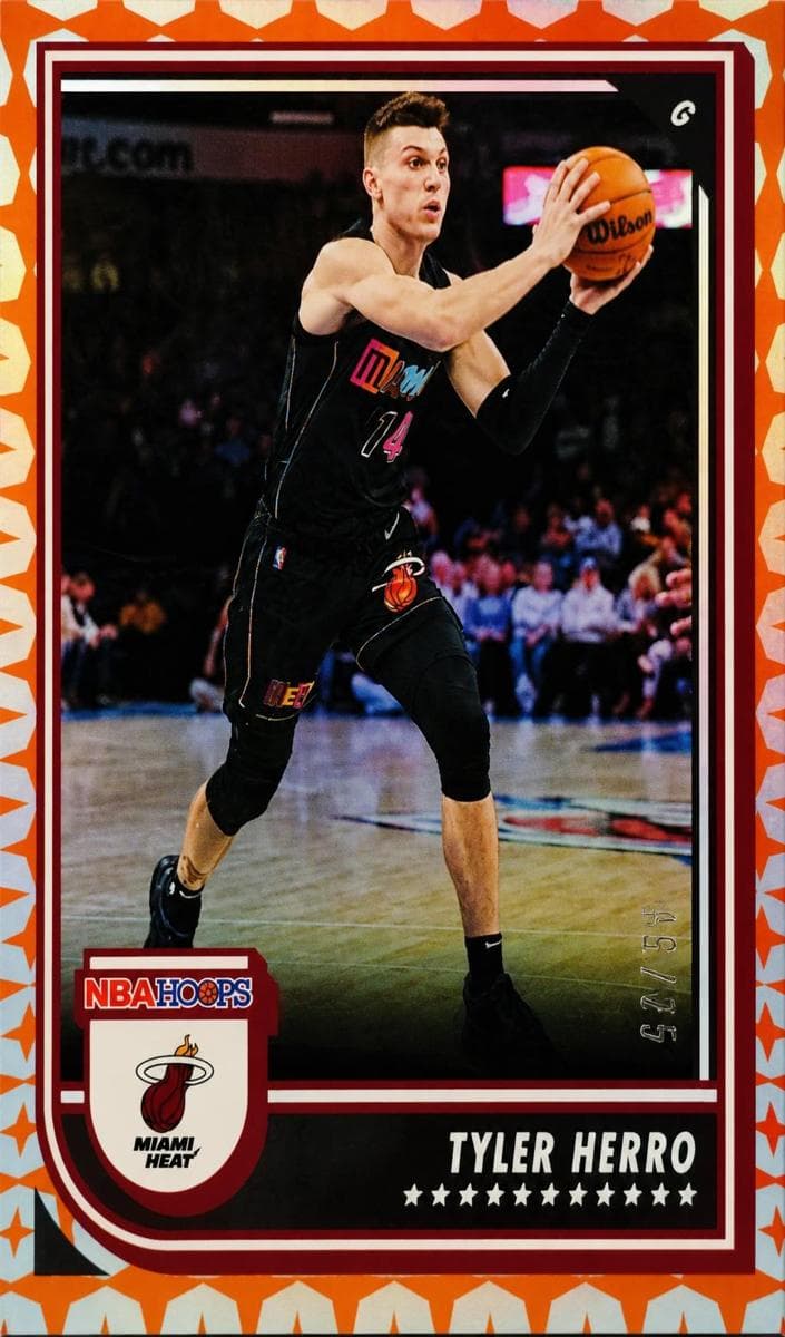 Tyler Herro 2022 panini Hoops Winter