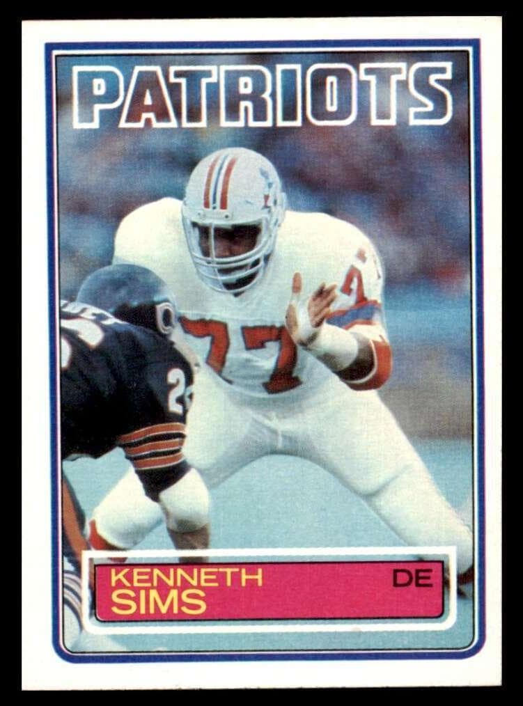 Kenneth Sims trading card