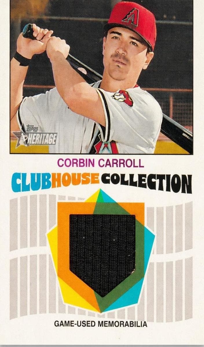 Corbin Carroll 2026 topps Topps Heritage