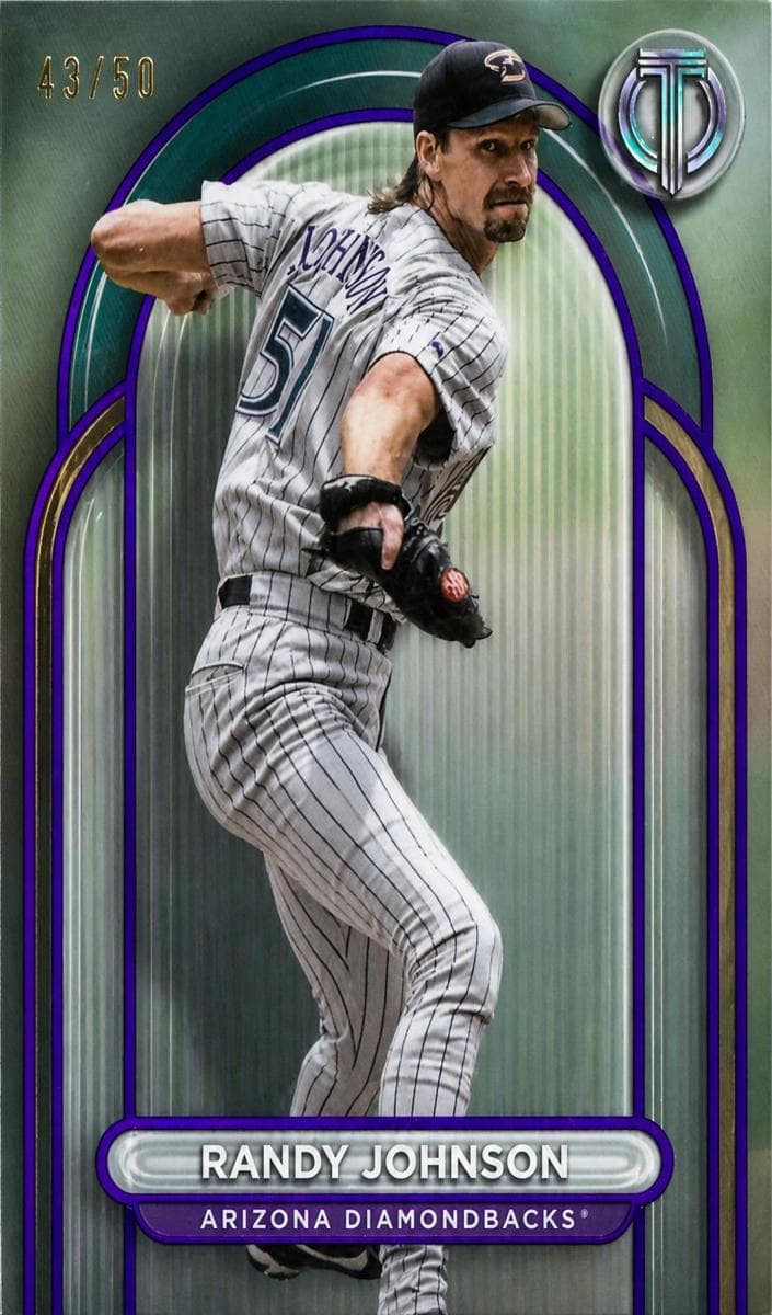 Randy Johnson 2024 topps Topps Tribute