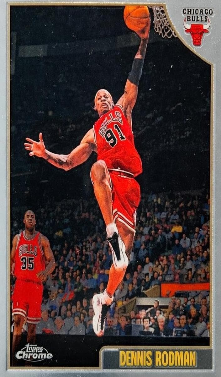 Dennis Rodman 1998 topps Topps Chrome