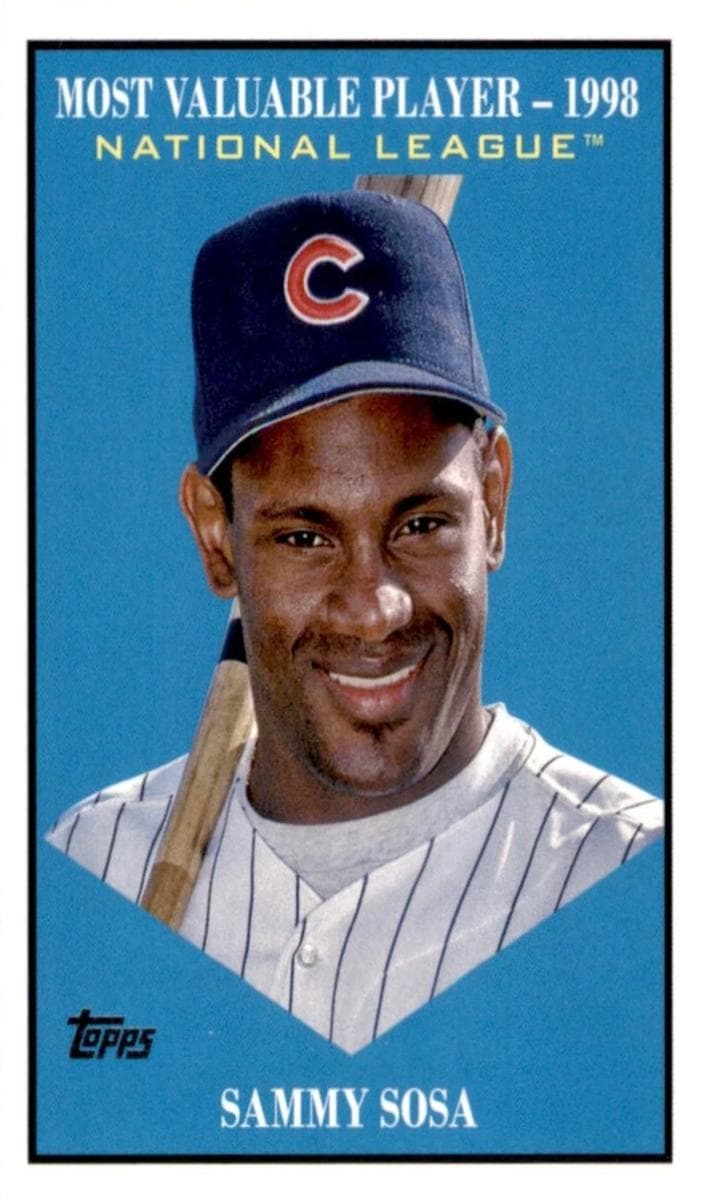 Sammy Sosa 2025 topps Update Most Valuable