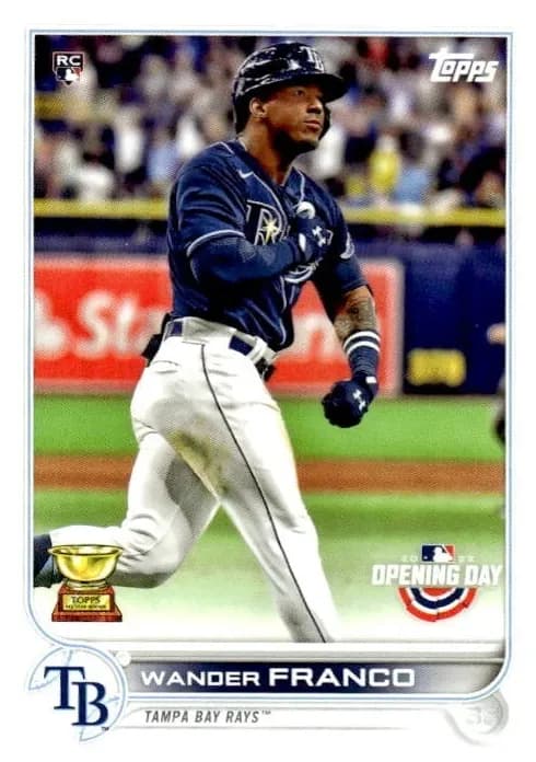 Wander Franco 2022 topps Topps Opening Day