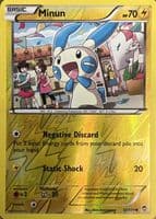 Minun trading card