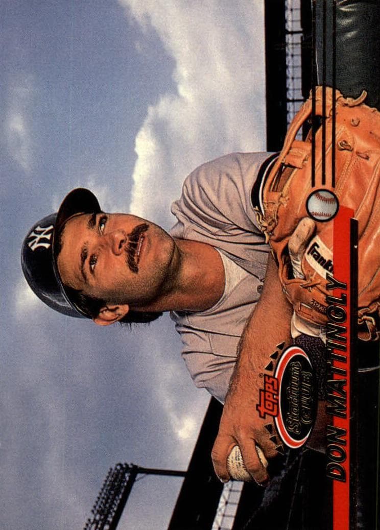 Don Mattingly 1993 unknown Stadium Club