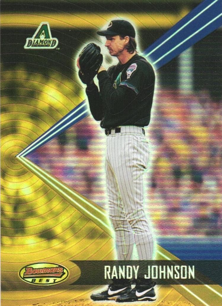 Randy Johnson 2001 bowman Bowman's Best