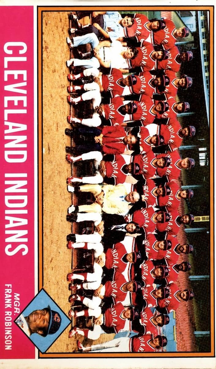 Cleveland Indians / Frank Robinson #477