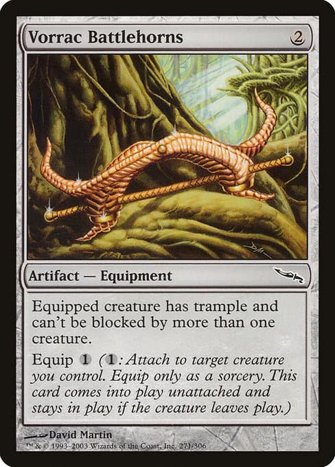 Vorrac Battlehorns 2003 Magic: The Gathering Mirrodin