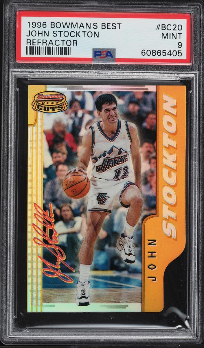 John Stockton 1996 unknown Bowman's Best