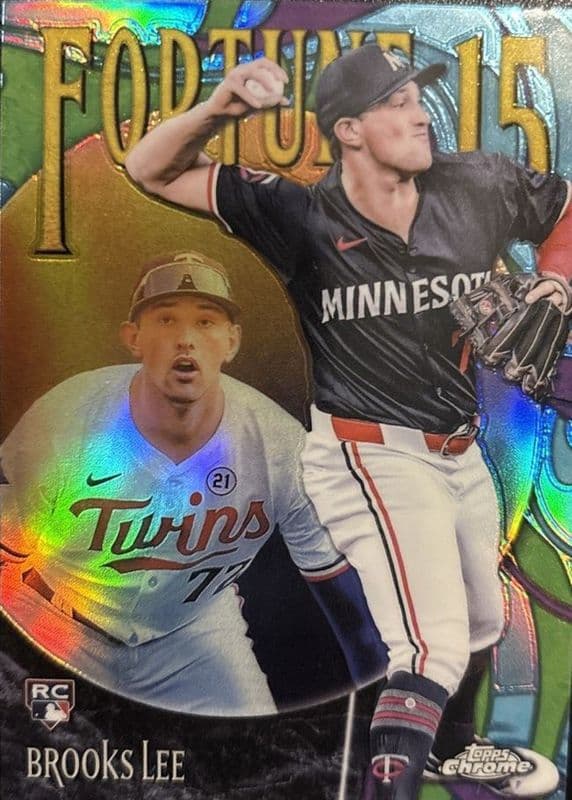 Brooks Lee 2025 topps Topps Chrome
