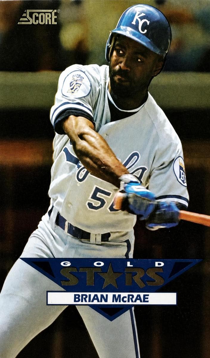 Brian McRae 1994 panini Score