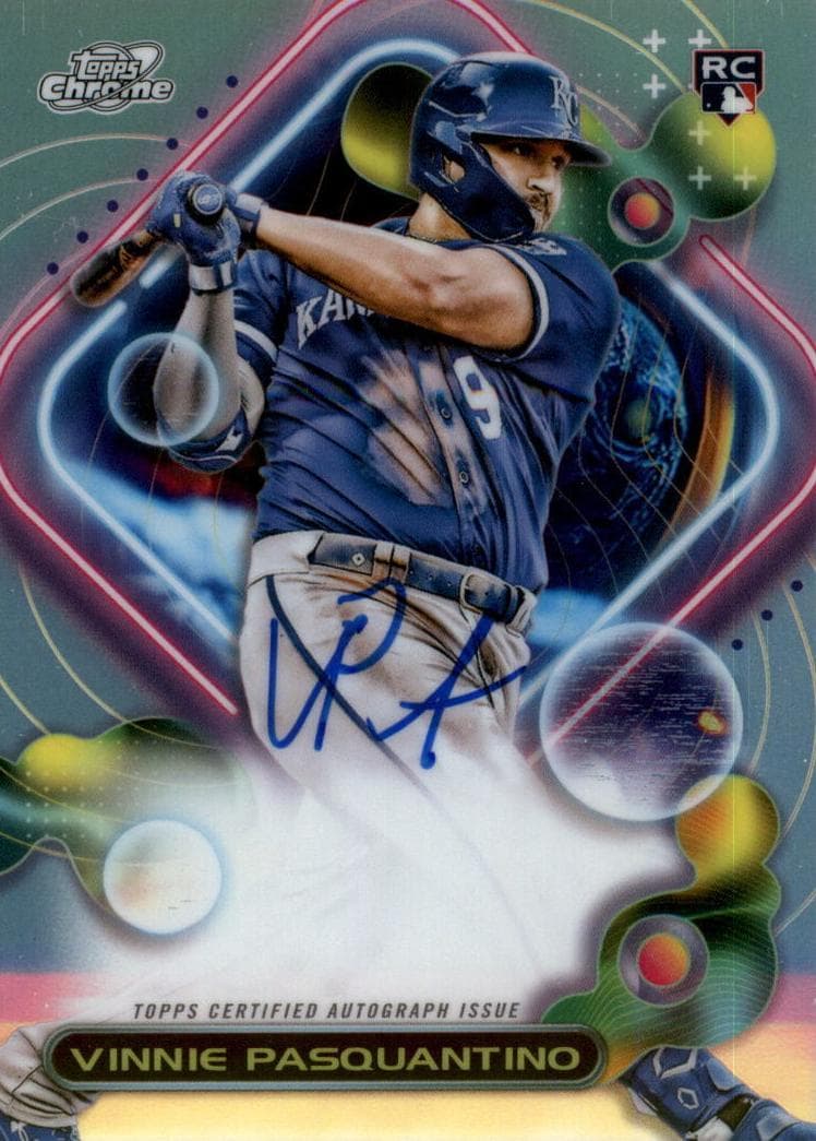 Vinnie Pasquantino 2023 topps Topps Cosmic Chrome