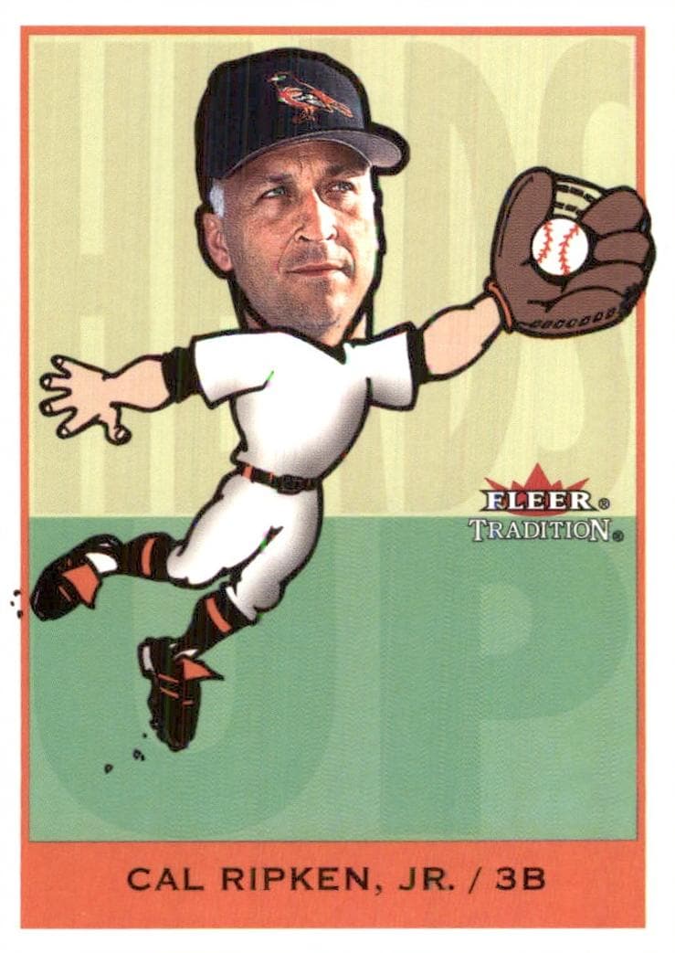 Cal Ripken Jr 2002 fleer Fleer Tradition
