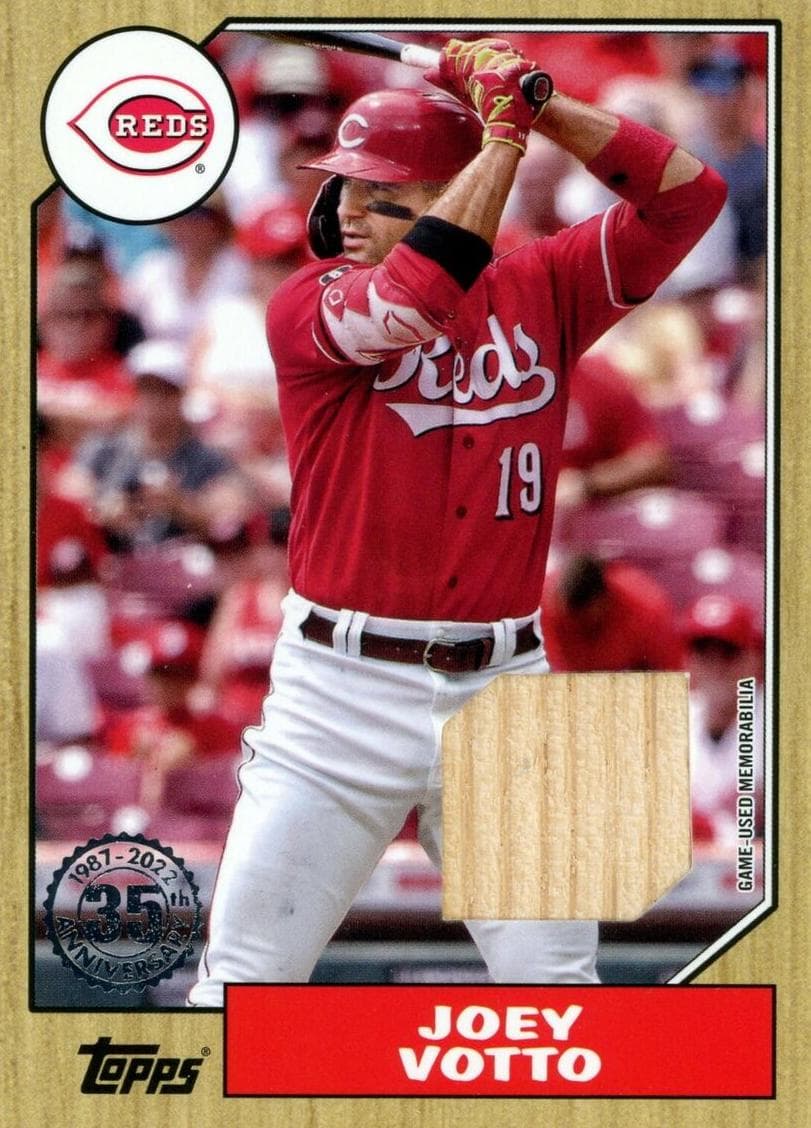 Joey Votto 2022 topps Topps Definitive Collection