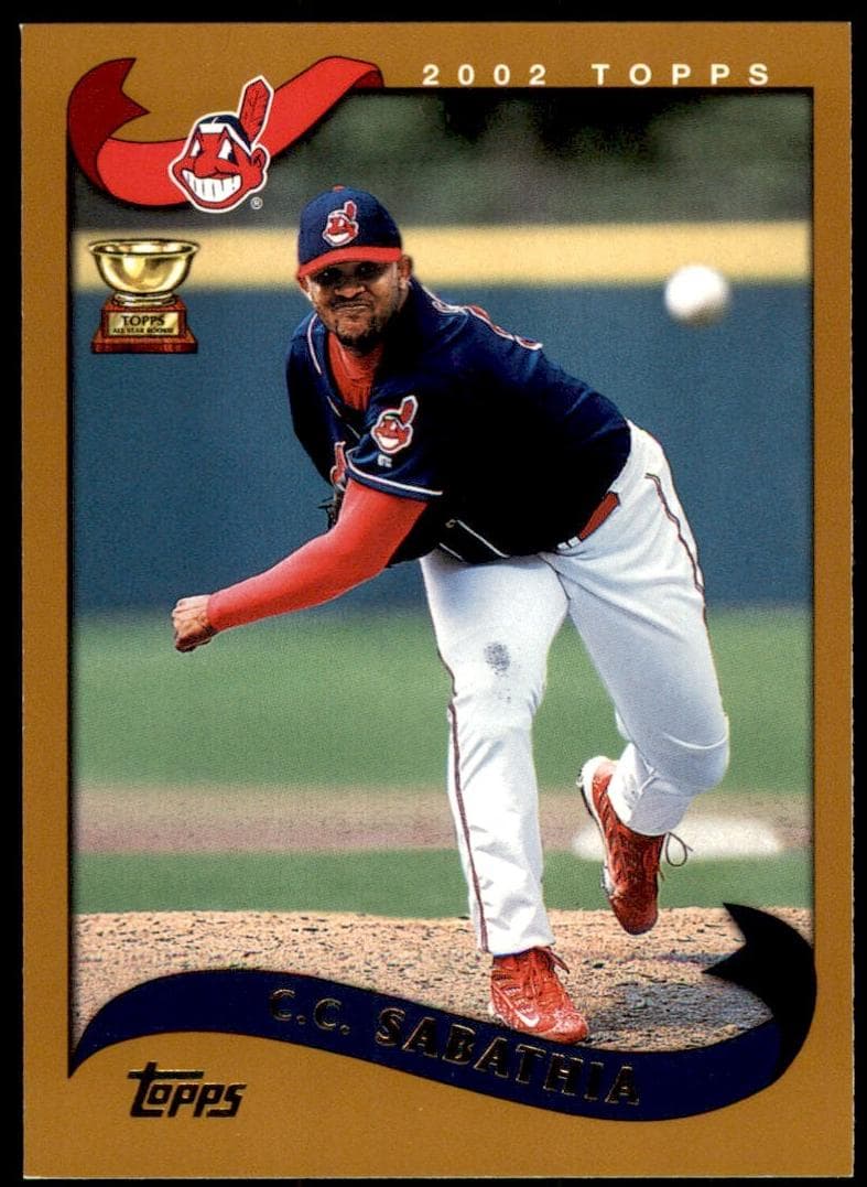 C.C. Sabathia 2002 topps Topps Chrome
