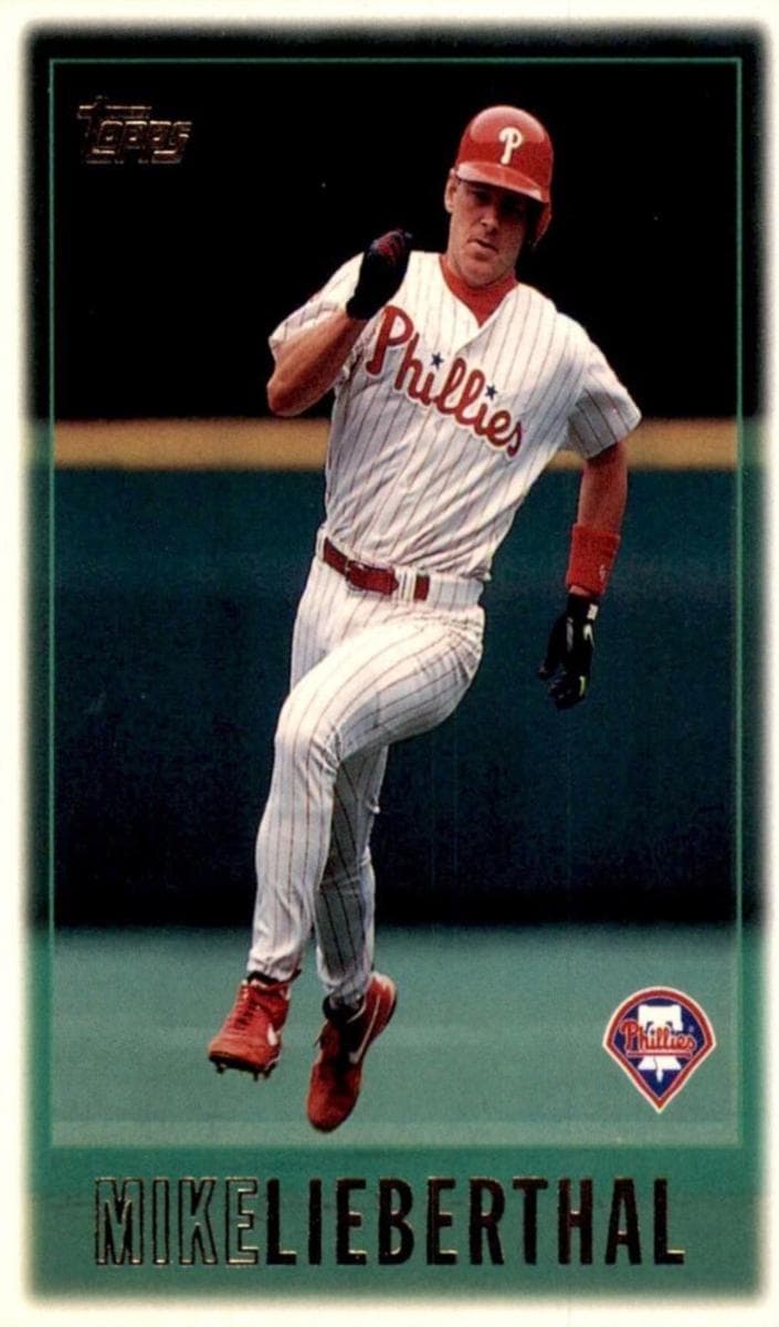 Mike Lieberthal 1997 topps Topps