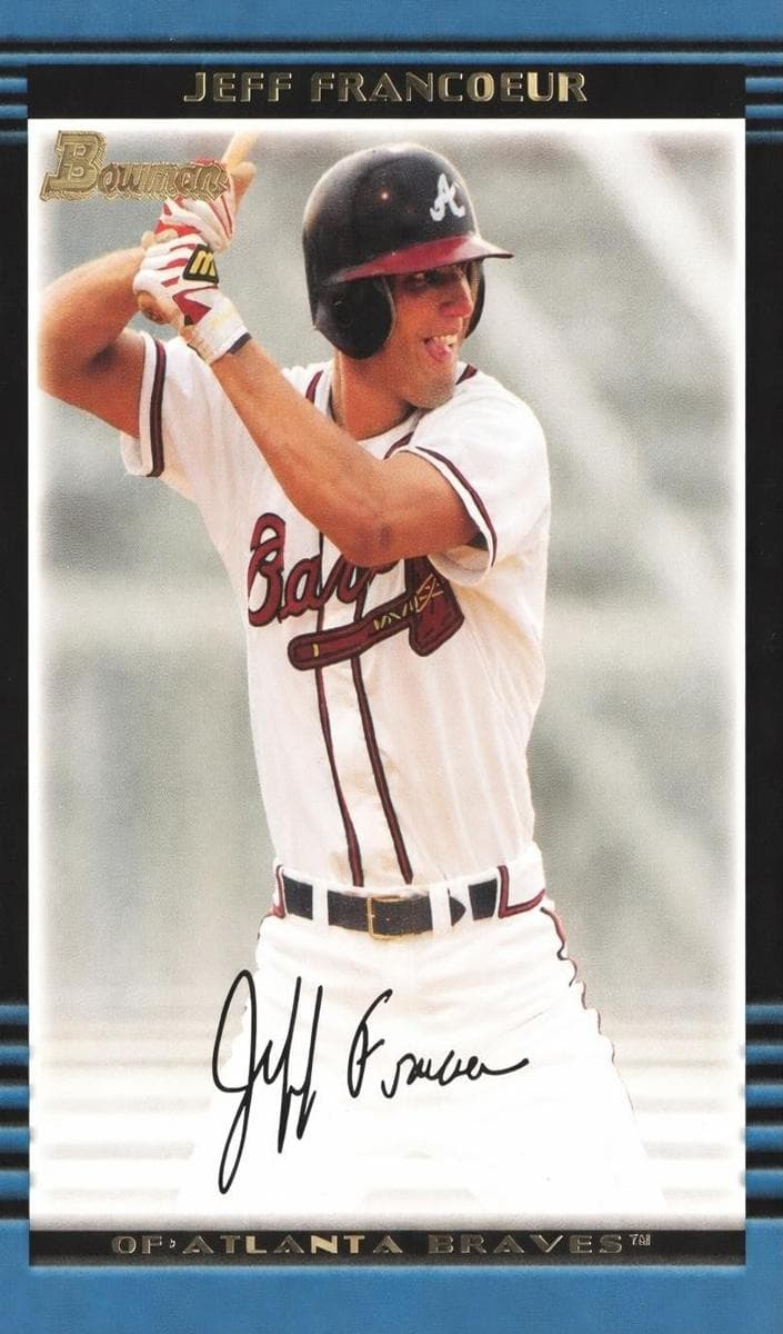 Jeff Francoeur 2002 bowman Bowman Draft Picks & Prospects