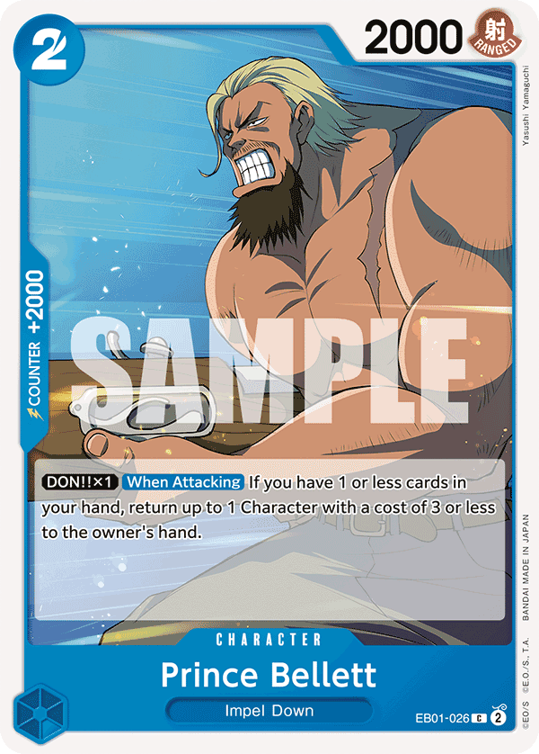 Prince Bellett 2024 One Piece