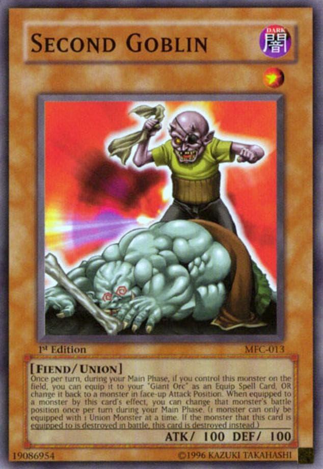 Second Goblin 2003 Yu-Gi-Oh! Magician's Force