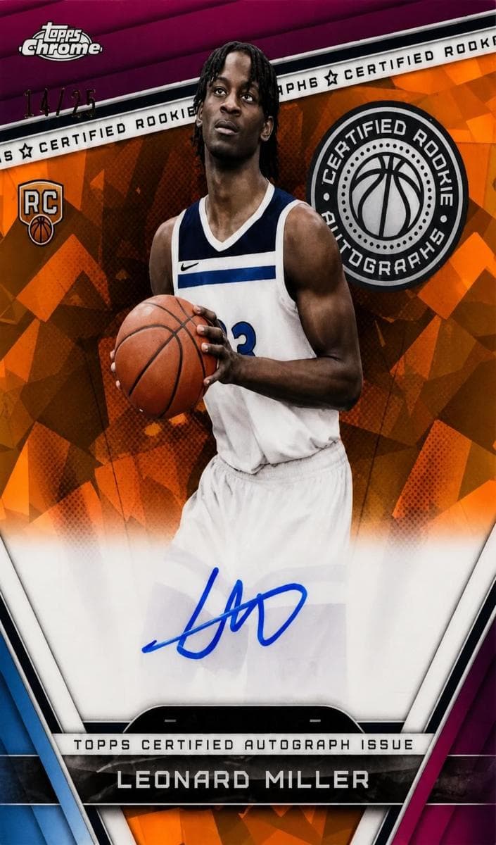 Leonard Miller 2023 topps