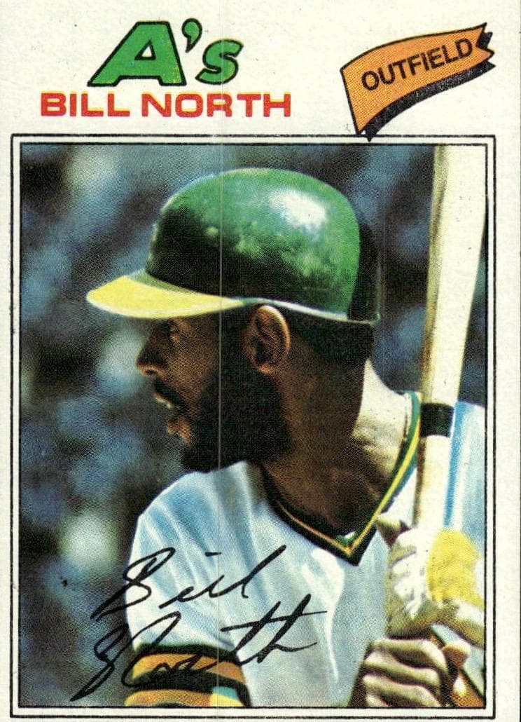 Bill North 1977 topps Topps
