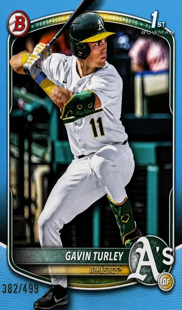 Gavin Turley 2025 bowman Draft