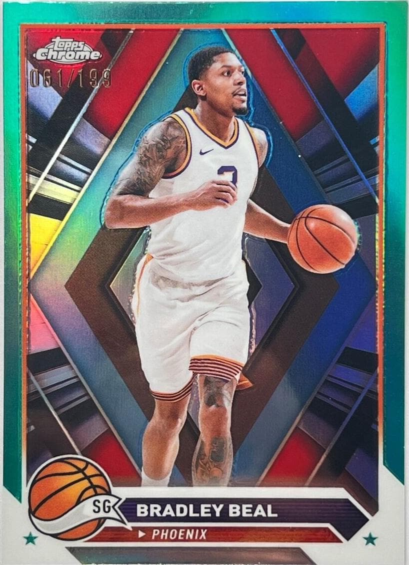 Bradley Beal 2023 topps Topps Chrome