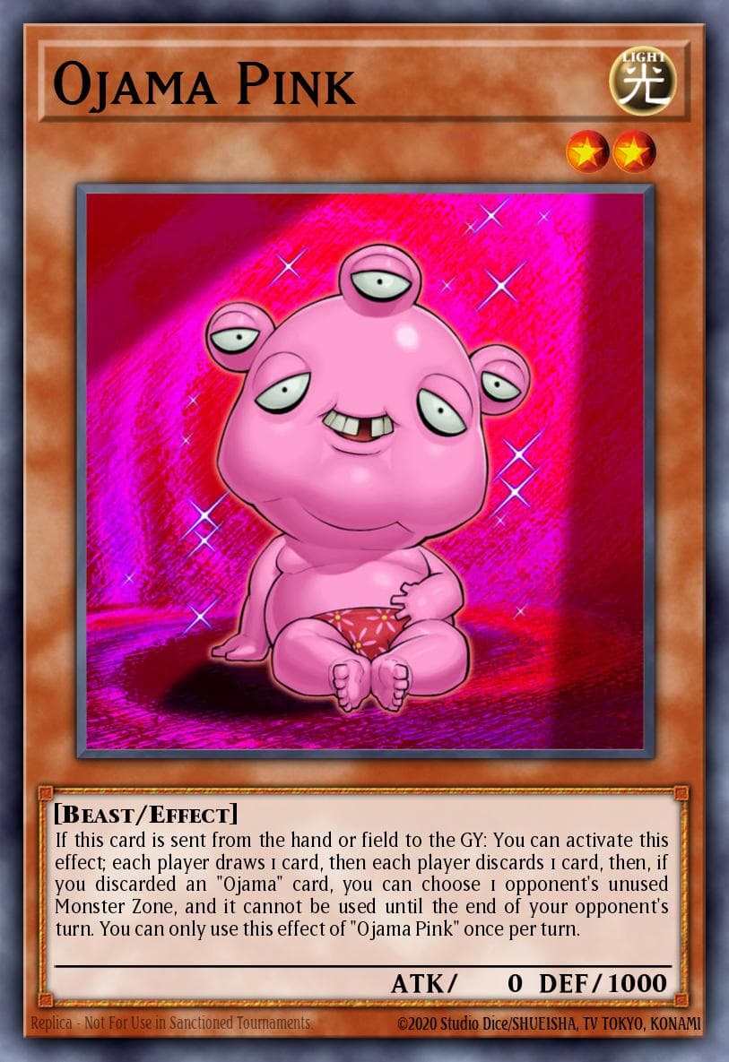 Ojama Pink 2020 Yu-Gi-Oh!