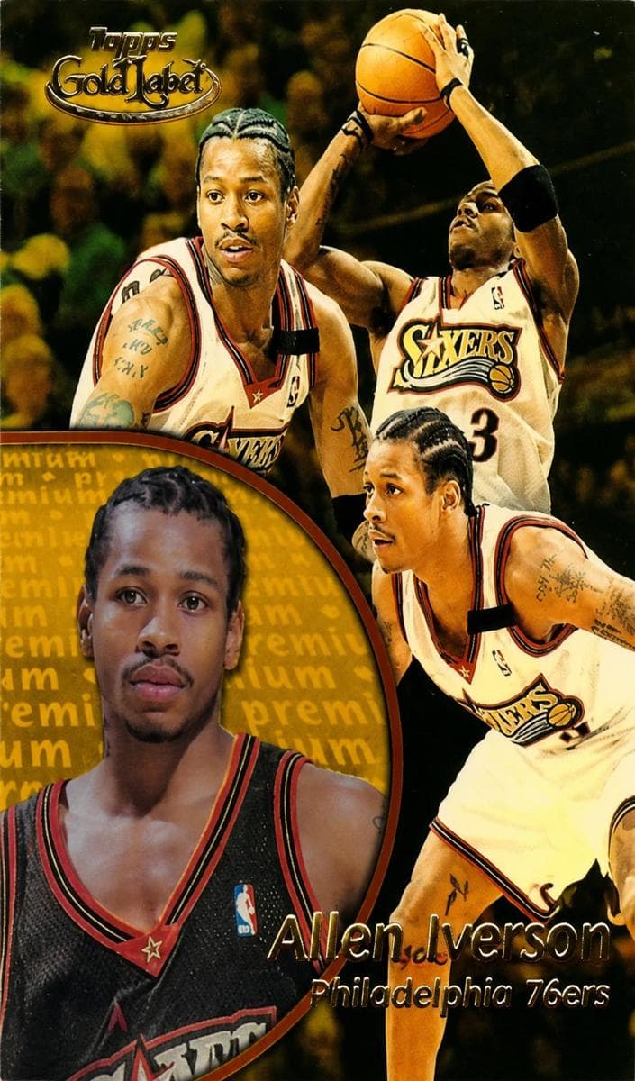 Allen Iverson 2000 topps
