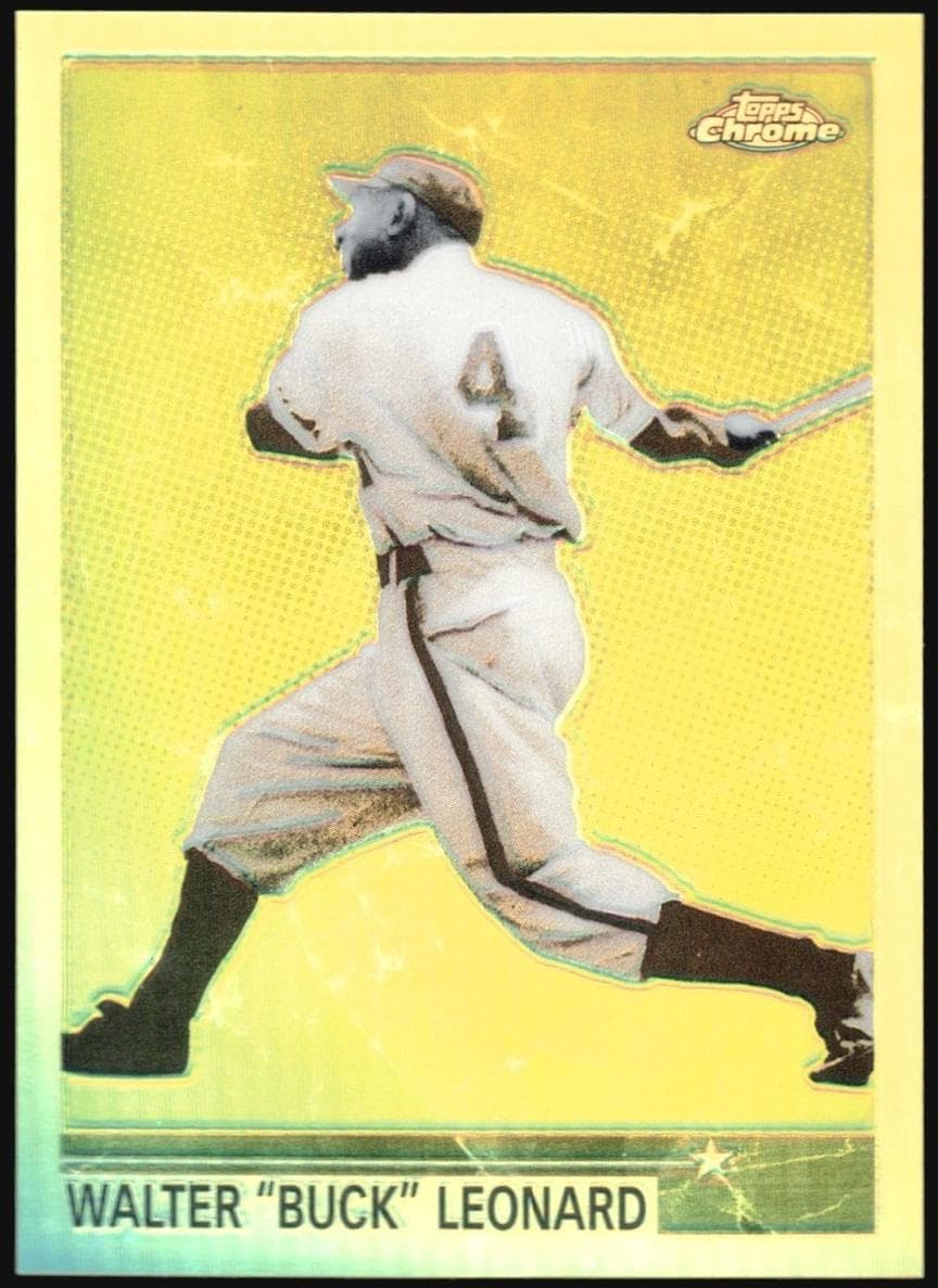 Walter "Buck" Leonard 2001 topps Topps Chrome