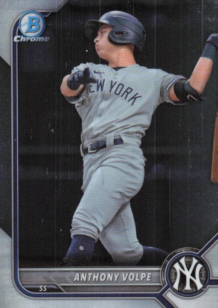 Anthony Volpe 2022 bowman Bowman Chrome